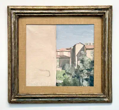 Cortile di via Fondazza by Giorgio Morandi